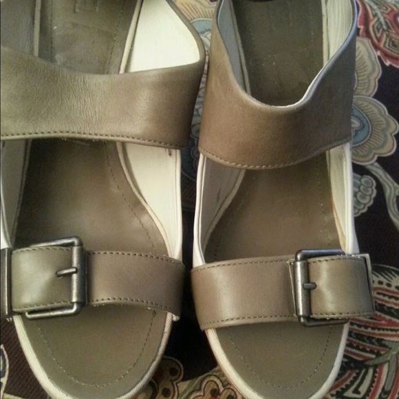 Diesel Brand Zoey Platform Wedge Sandals Sz 38 - Picture 3 of 6